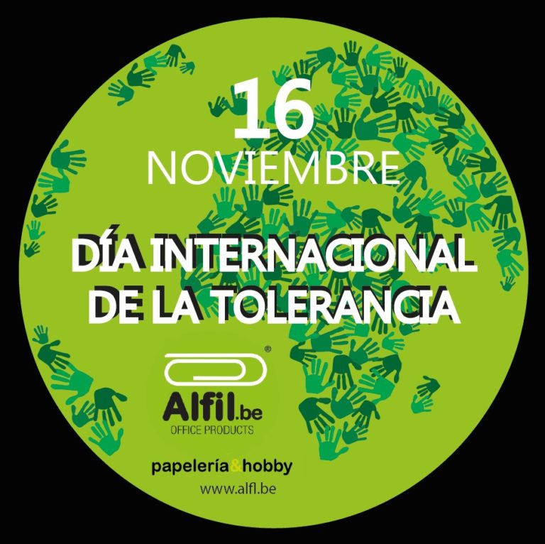 16 Del Noviembre. Día Internacional De La Tolerancia – ALFIL.BE